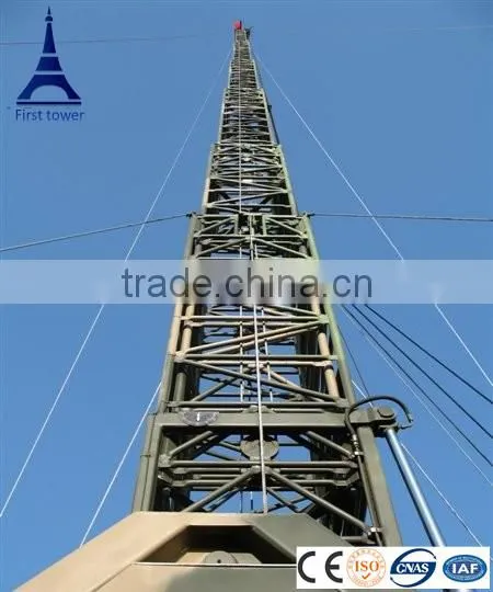 High Quality Guyed Communication Telecom Tower photo-6