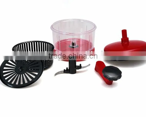 S/S+ABS+PS+PA 19.5*16*23 Kitchen Appliances Vegetable Processor/ Rotary Vegetable Slicer photo-6