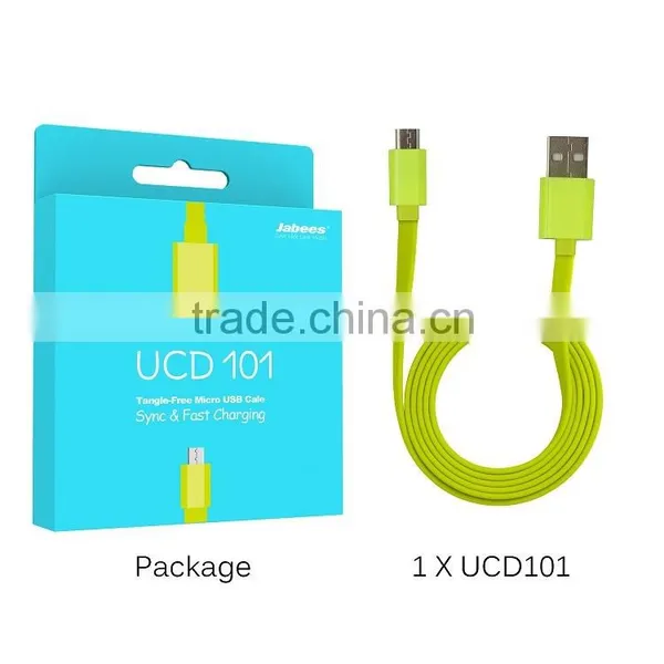 Jabees Branded Colorful Durable Fast Charging Double Sided Usb Cable photo-6