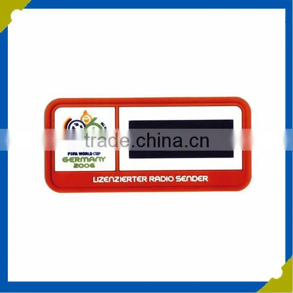 Fashion Custom 3D Soft Embossed Pvc Self-adhesive Rubber Patchs for Bags photo-4