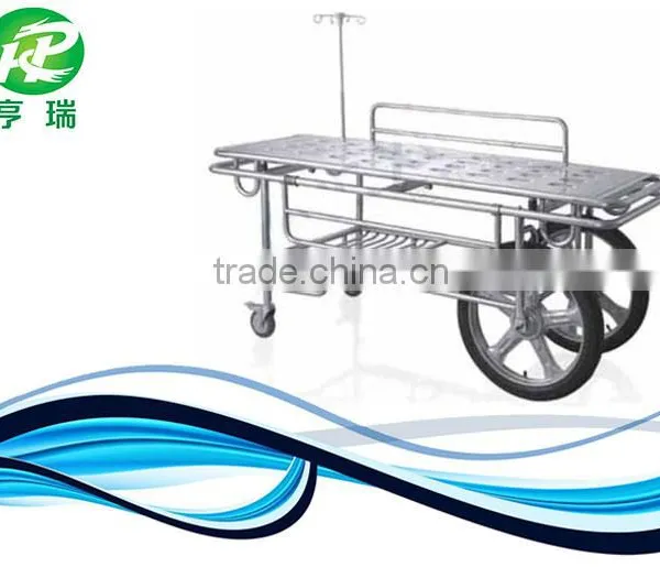 Stainless Steel Medical Patient Stretcher Hospital Emergency Stretcher Trolley