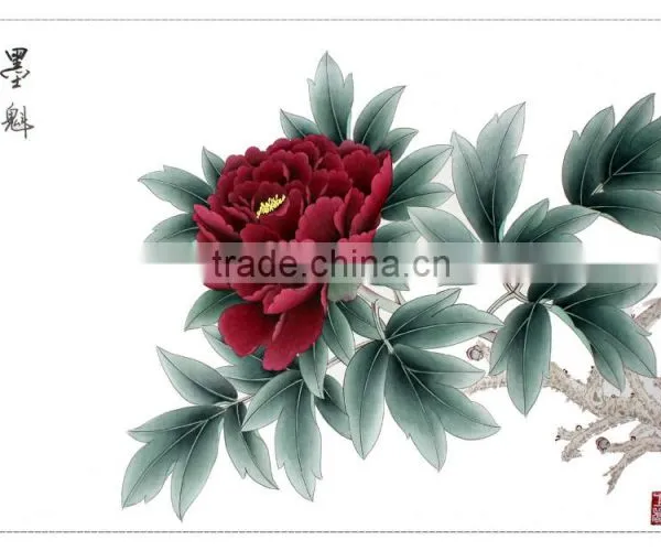 High Quanlity Home Decor Wall Hanging Flower Painting Custom photo-3