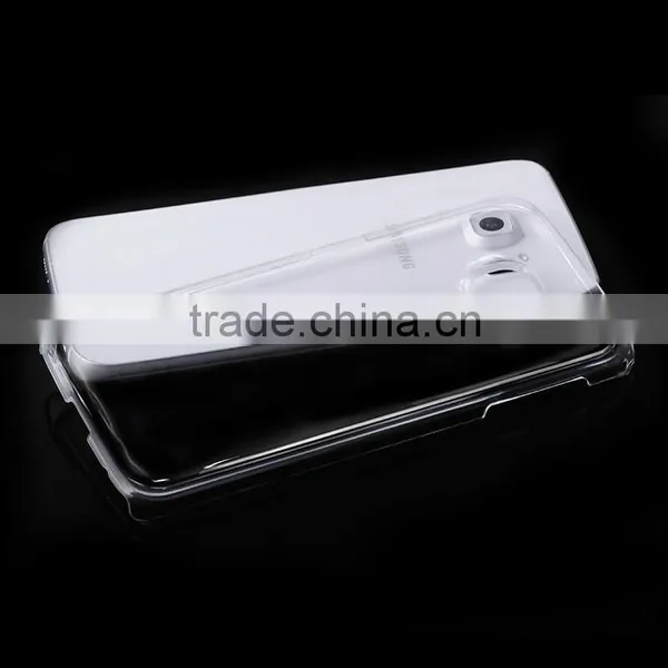 No Bubble and Smooth Surface Transparent Gel PC Case for Samsung for Samsung S6 Edge photo-2