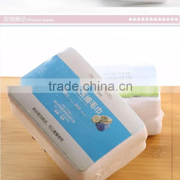 Customized Cotton Portable Tourism Compressed Promotional Towel photo-2