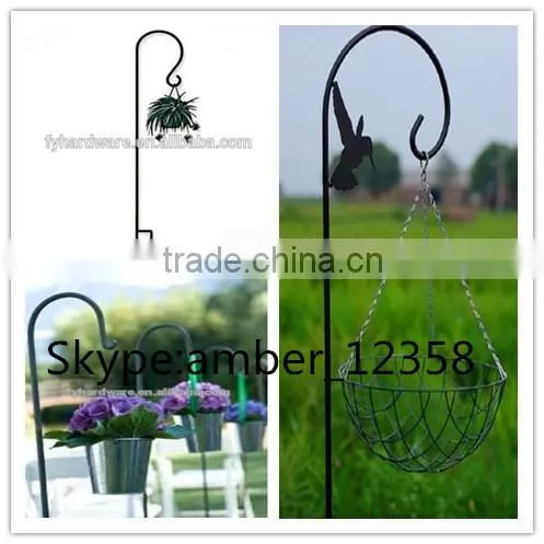 Factory Produce Free Standing Garden Shepherd Hook photo-3