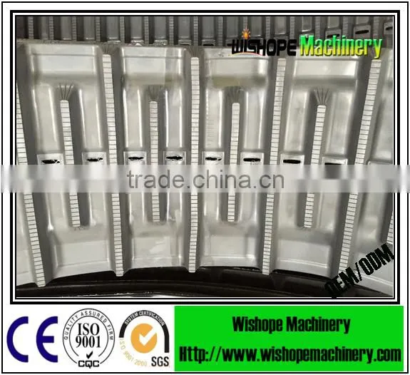 D400*90*46 Rubber Crawler of Harvester Usage for Sri-lanka photo-2