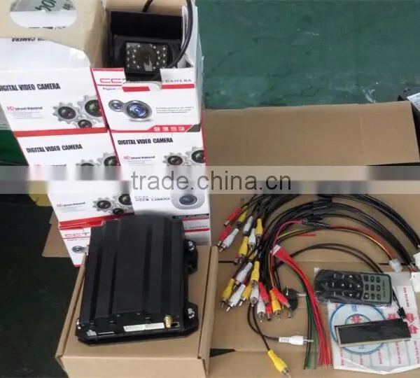 3G/4G+WIFI+GPS 8ch Vehicle Dvr Recorder, h 264 Remote Control Car Black Box Mobile Dvr ,H80 Series photo-3