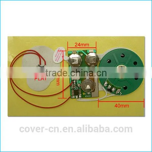 Motion Sensor Sound Module/sound Recording Module for Greeting Cards