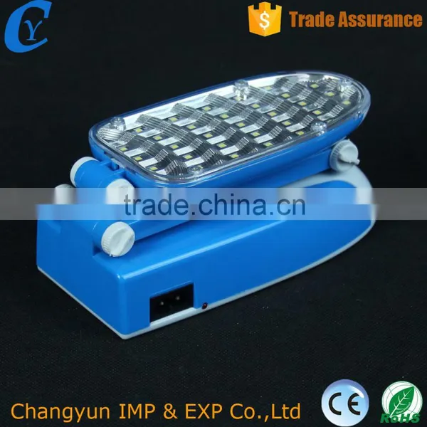 Plastic Material and Electric Power Source Blue Table Lamp photo-2