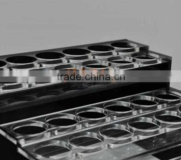 Awesome Look 36 Bottle Holes Acrylic Perfume Scent Stand photo-4