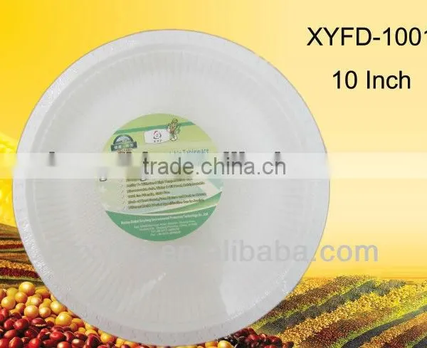 Hot Sale Biodegradable 10 Inch Disposable Dish photo-2