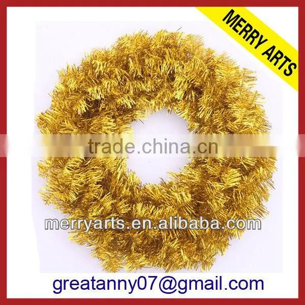 Christmas Wreaths Yellow Natural Wooden Decorated Christmas Wreaths Cheap Sale