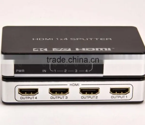 New 1x4 3D HDMI Splitter for HDTV HDMI V1.4 1080P Audio Video Splitter Extender photo-2