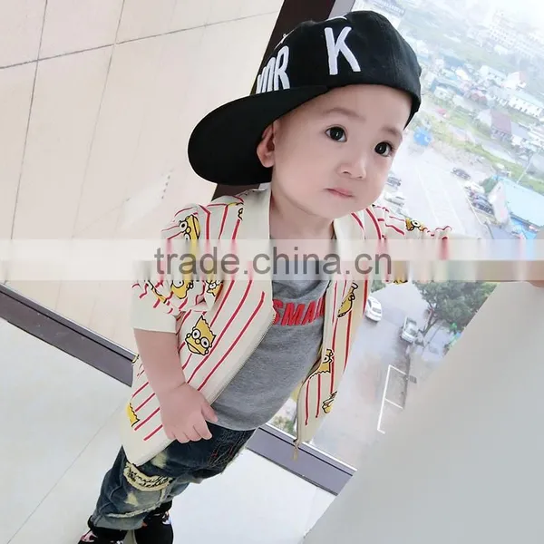 Korea Style Autumn Kid Boy Clothes 1 Piece Frock Designer Coat Of Child Clothes