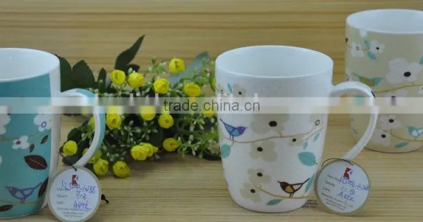 11OZ Love Forever Design Full Decal Print Coffee Cups, Shiny Surface Porcelain Mug, KL5004-11022 photo-5
