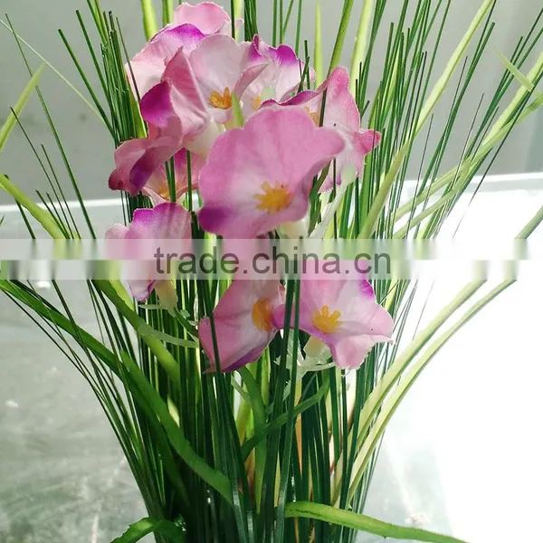 Onion Grass Artificial Flower Arrangement Manufacturer photo-2