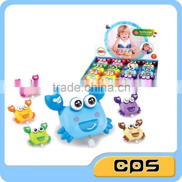 2016 Promotional Plastic Wind up Crab Toy