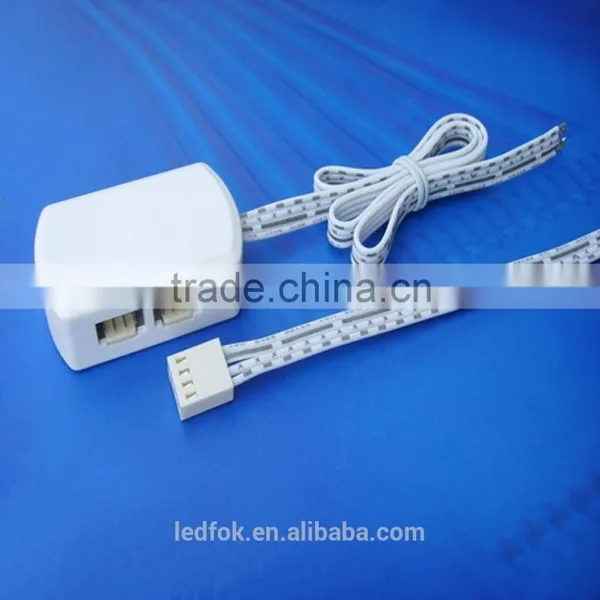 New 4-Pin LED PCB Connector Adapter 4 Way Junction Boxes For 5050 LED RGB Strip Connectors photo-4