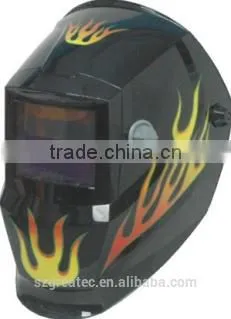 LYG-5522A Fire Design Have 5 Different Color Industrial Safety Auto Darkening Welding Mask photo-5