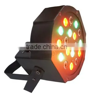 New Professional 18pcs 1W RGBW (4in1) Flat Par Light for Stage Lighting photo-4