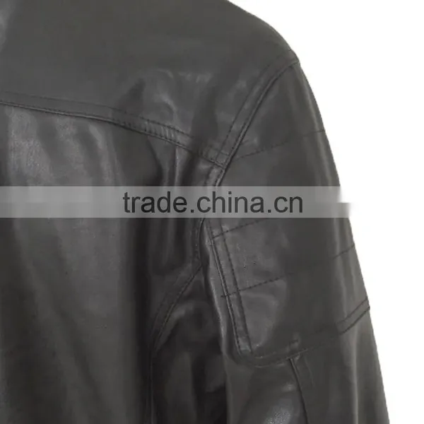 2016 Modern Style Spring and Autumn Men PU Leather Jacket photo-6