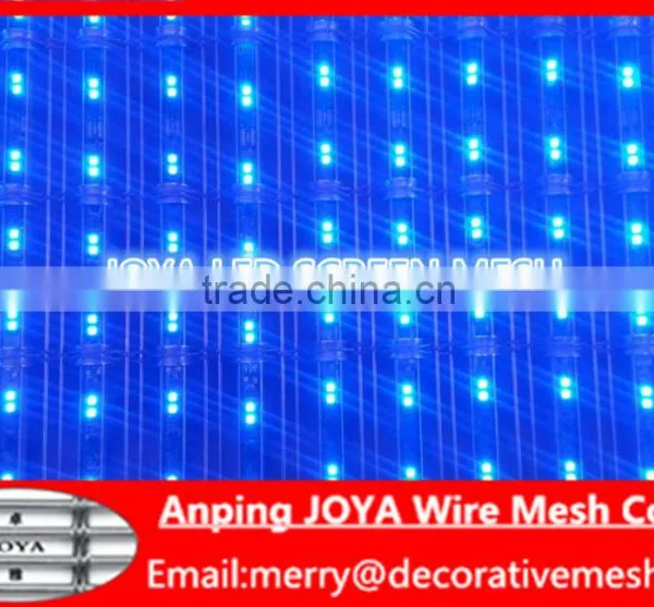 outside LED media screen with large aperture and little weight