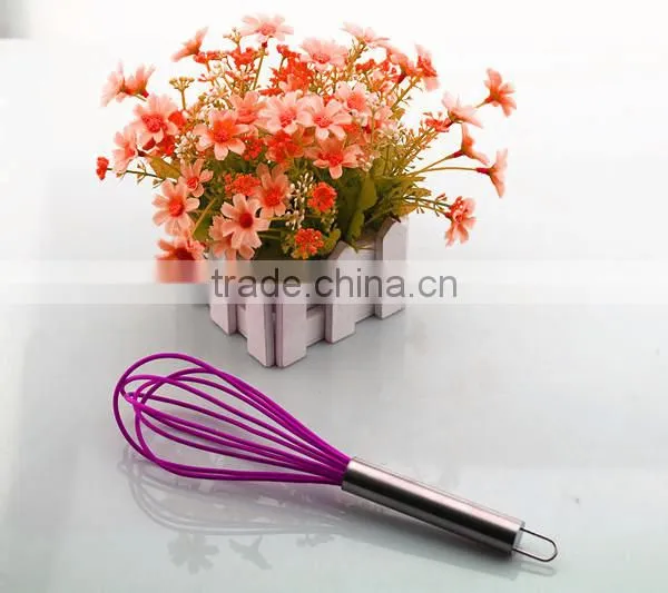 Kitchn Silicone Wire Handle Stainless Steel Whisk photo-6