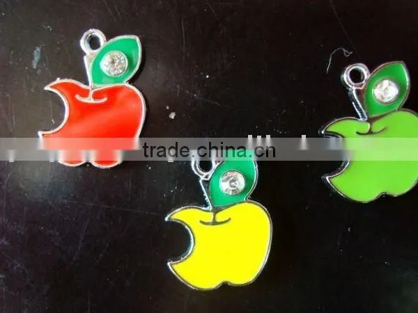 Apple Shape Jewelry Accessory Pendant Red,Yellow,Green Color