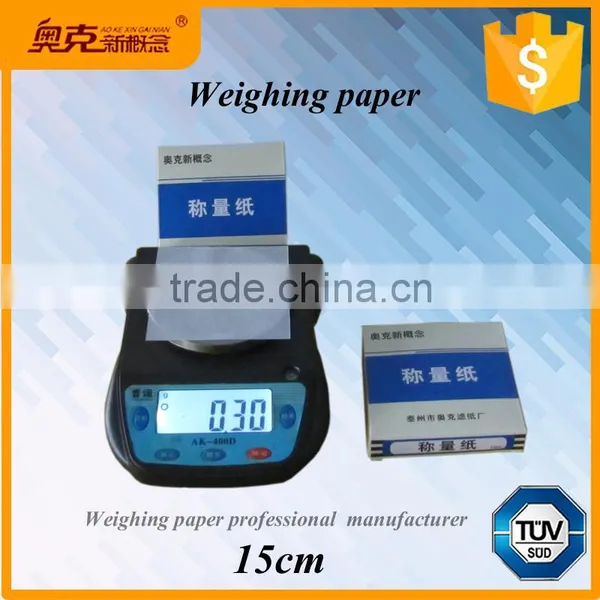 Gold Supplier 15cm * 15cm Balance Weighing Paper for Lab Use photo-4