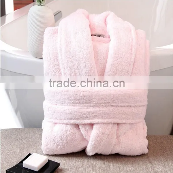 2016 Wholesale Adult Cheap Hotel Cotton Bathrobe photo-5