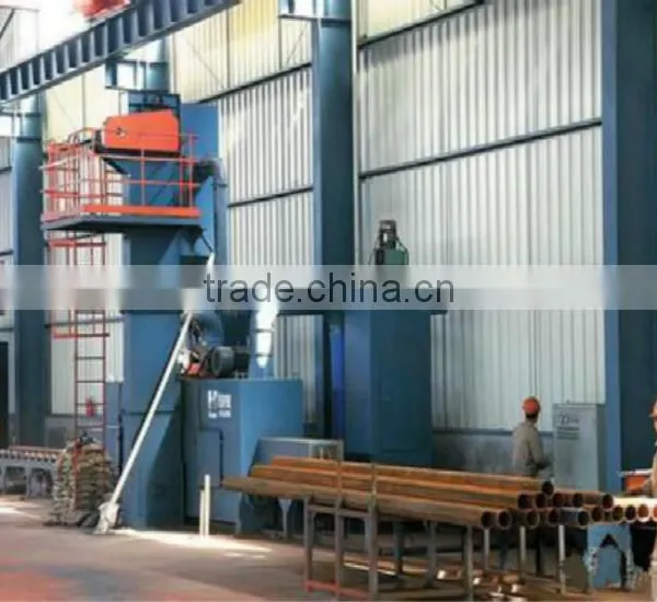 Small Steel Pipe Outside Rust Removal Machine photo-4
