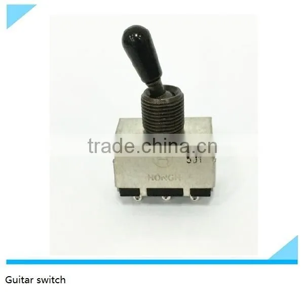 2016 Guitar Lever Switch Guitar Screw Guitar Toggle Switches Selector Black Bushing Switch photo-2