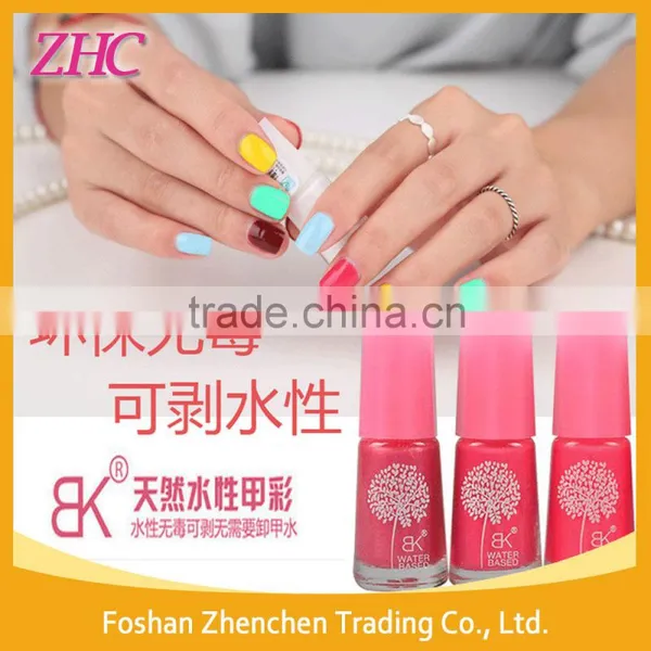 7ml 60color Water Based Peel off Nail Polish Non-toxic Easy Use photo-4