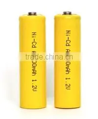 1.2V 600mah AA Ni-Cd Rechargeable Battery Pack 3.6V AA 600 photo-2
