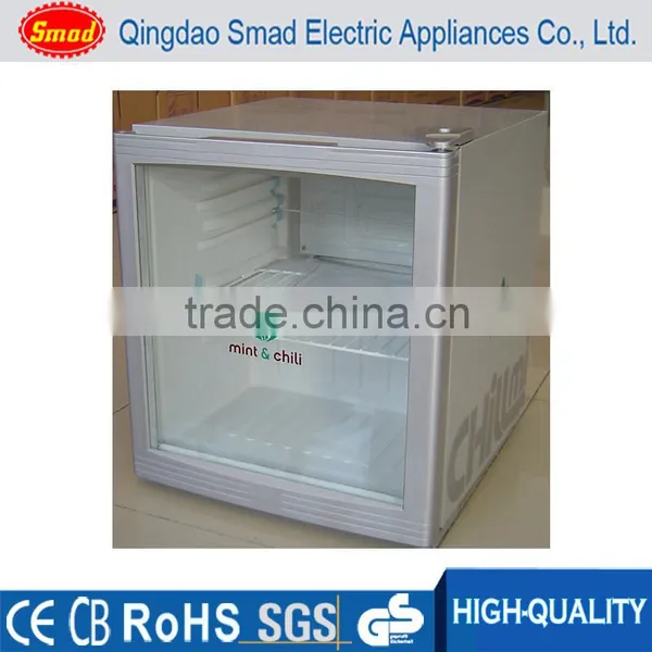 Beverage Refrigerator Table Top Glass Door Mini Fridge Refrigerator photo-2