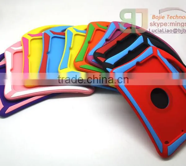With Handle Rugged Heavy Duty Kid Proof Tablet Case Silicone Protective Case for IPad Air 2 photo-6