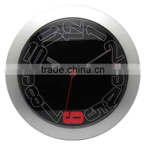 fancy decorative plastic clock with big clock numbers