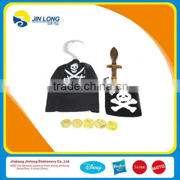 New Popular Pirate Toy Pirate Hook and Coins