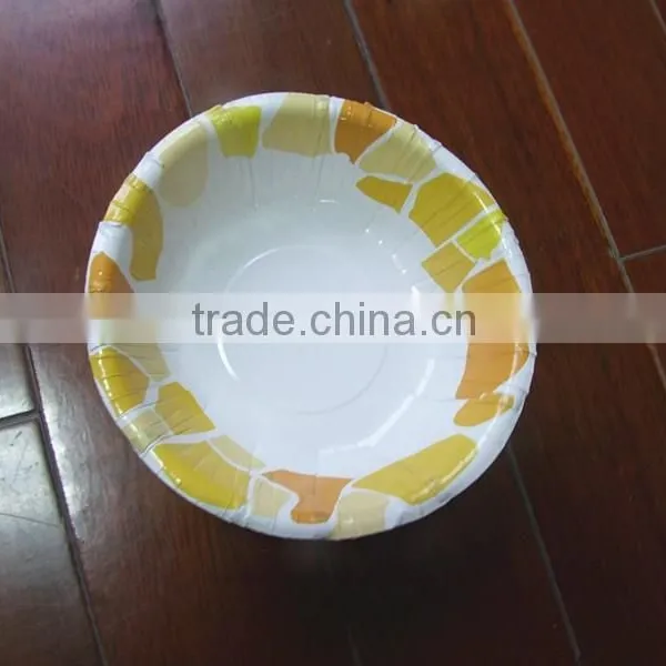 7" Disposable Logo Printing Rice Paper Water Bowlrice Paper Water Bowl photo-5