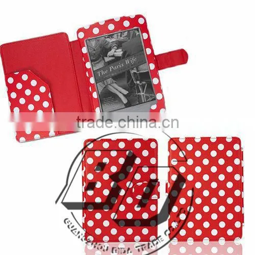 Brand New PU Leather Case Cover Wallet With Full Interior For Kindle Paperwhite 3/2/1 Super China Supplier Lowest Price