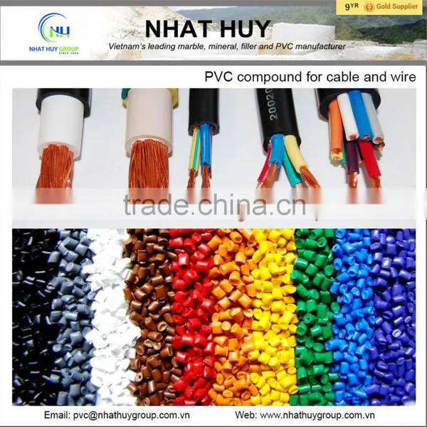 PVC compound pellets