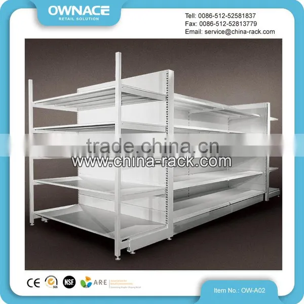 Metallic Supermarket Shelf Label Liquor Bottle Display Shelf photo-2