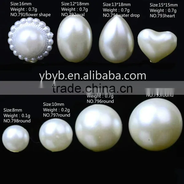 Flat Back Pearls for the Garment Shoe Jewelry Making photo-2