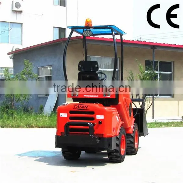 Mini 4-wheel-drive Loader, Small Wheel Loader on Sale photo-6