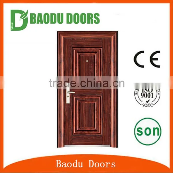 Baodu Brand Unique Home Designs Security Doors Made in China High Quality Steel Security Door photo-4