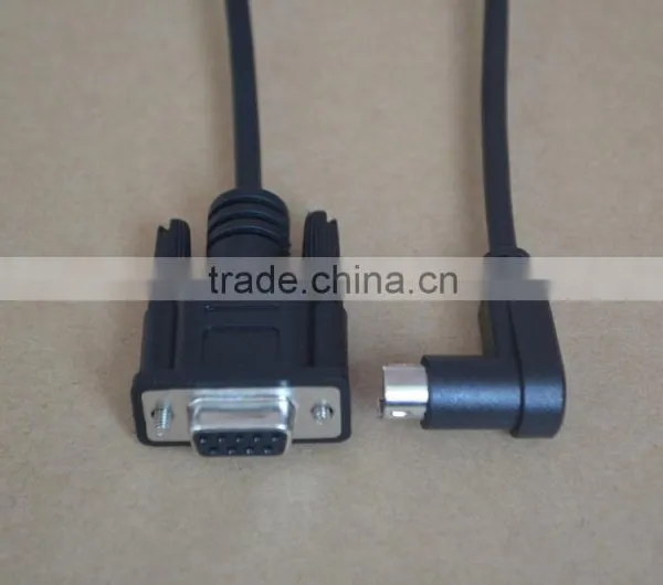 Custom Cable - 10 FT DB9 Female to 6-pin Mini-DIN Male RS-232 Cable