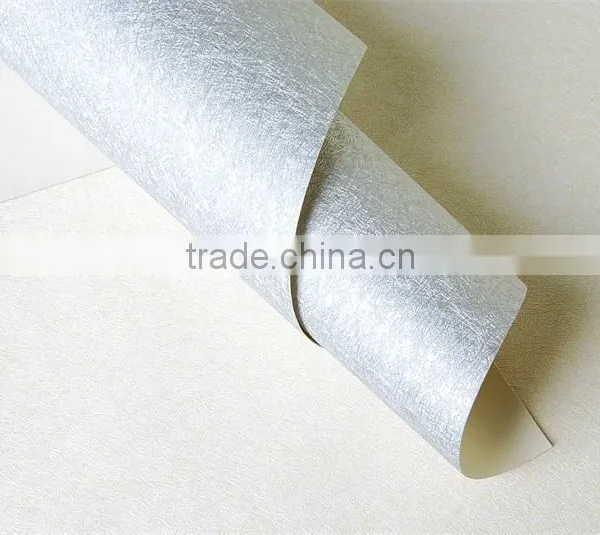 Gold/silver Metallic Wallpaper for Bar/club/hotel/restaurant photo-5