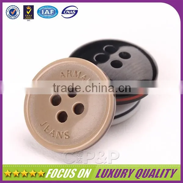 Good Polished Plastic Made Resin Button for Pants photo-2