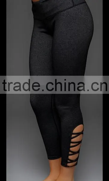 Eye-catching and Beautiful Crisscross Detail at Lower Legging Ankle 2016 New Office In United States (USA)small Minimum photo-4