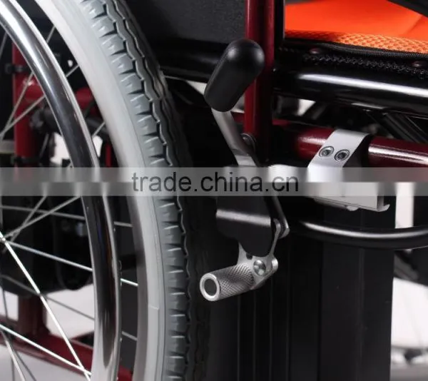 Topmedi TM-EW-015 Hot Sale Aluminum Handicapped Electric Power Wheelchair photo-3